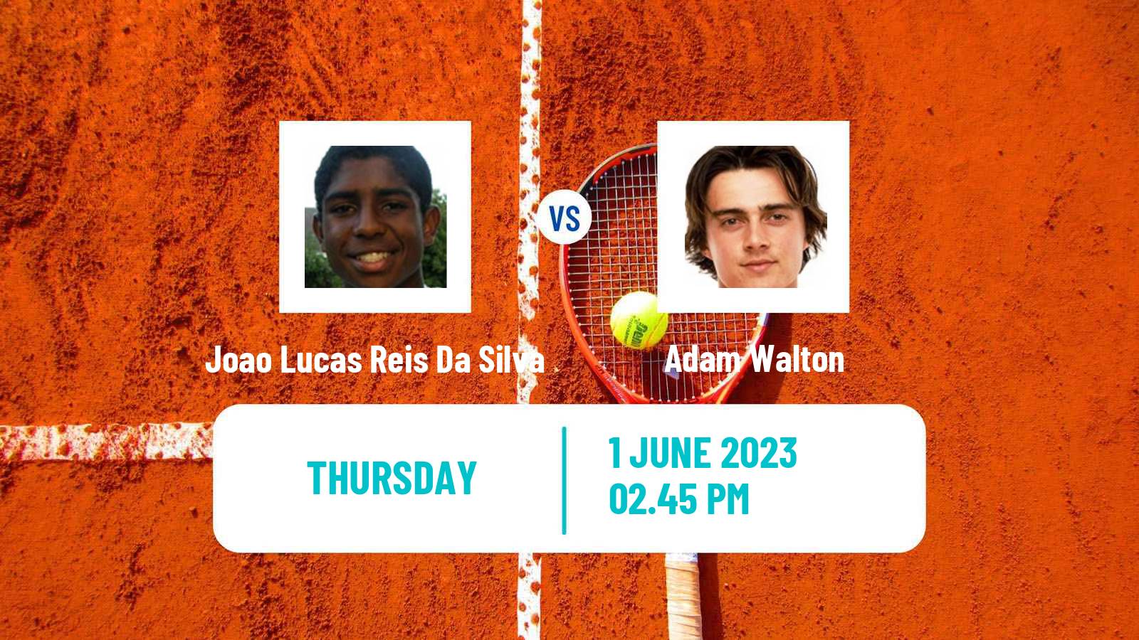 Tennis Little Rock Challenger Men Joao Lucas Reis Da Silva - Adam Walton