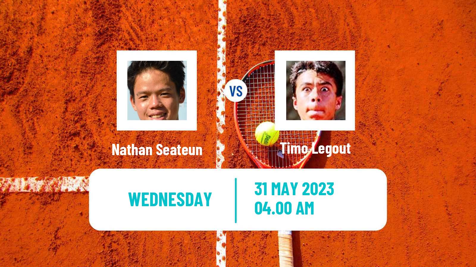 Tennis ITF M25 Carnac Men Nathan Seateun - Timo Legout