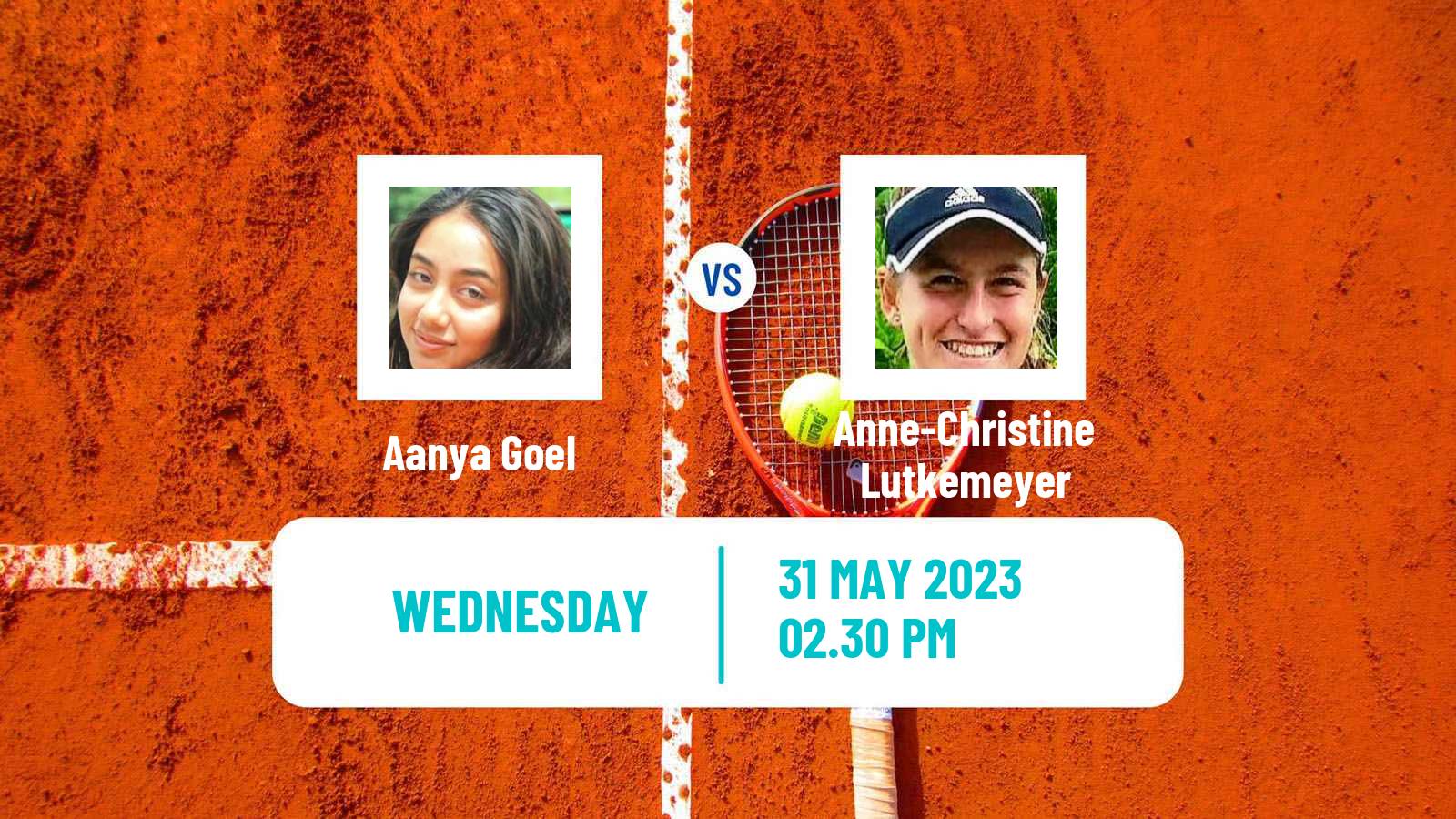 Tennis ITF W15 Rancho Santa Fe Ca Women Aanya Goel - Anne-Christine Lutkemeyer