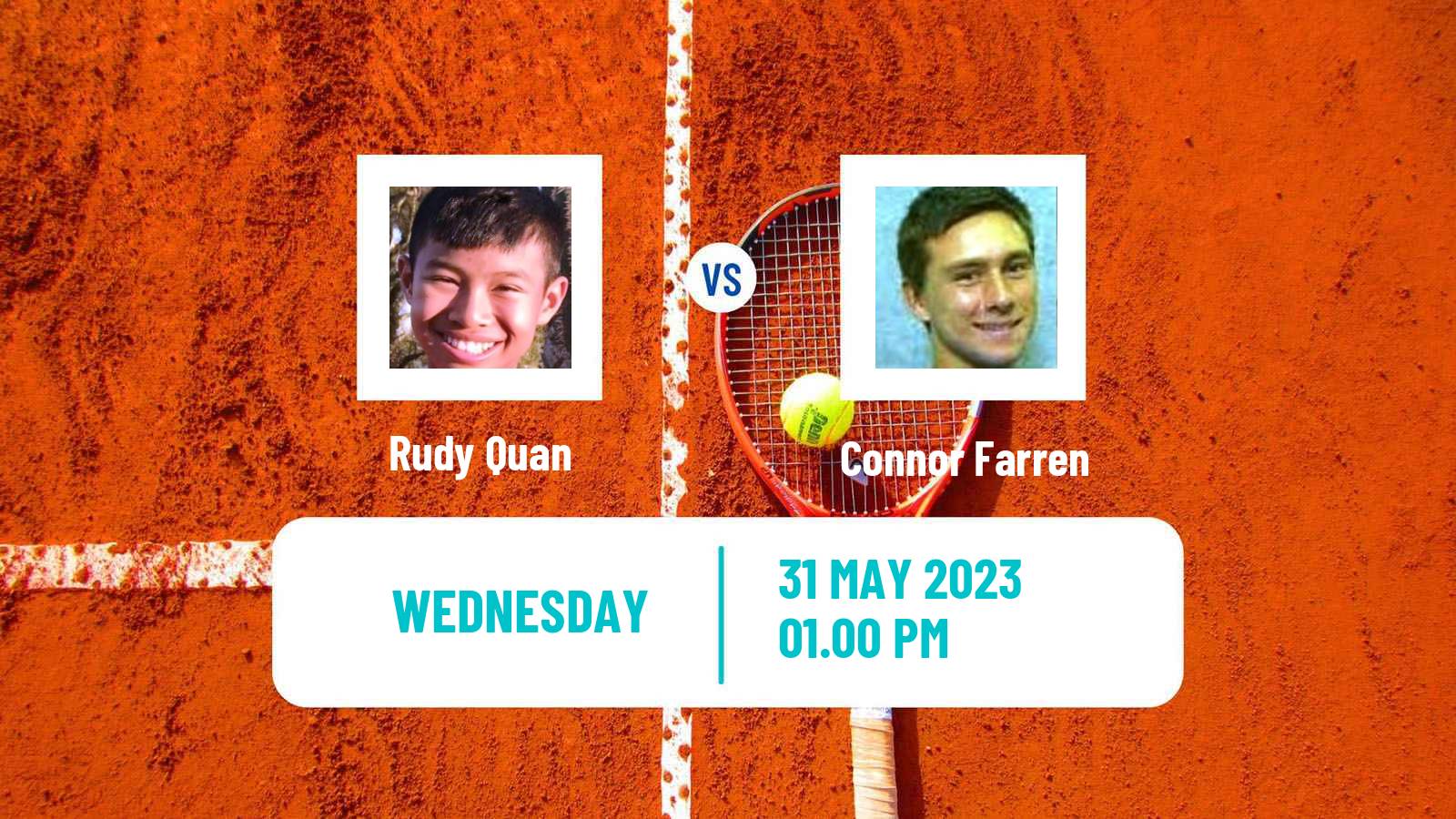 Tennis ITF M15 Rancho Santa Fe Ca Men Rudy Quan - Connor Farren