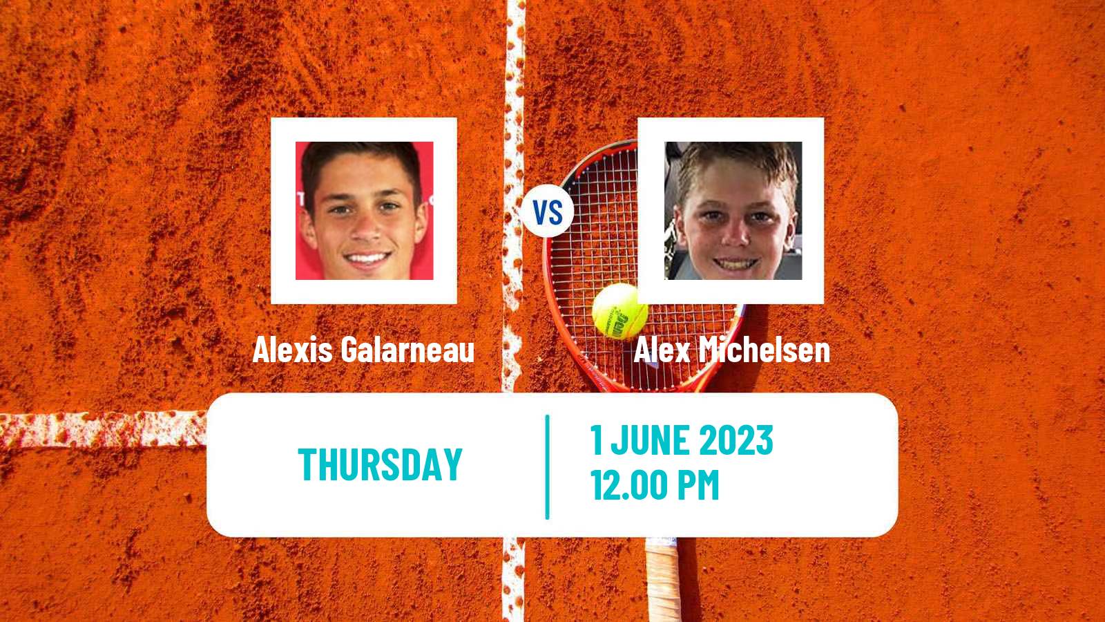 Tennis Little Rock Challenger Men Alexis Galarneau - Alex Michelsen
