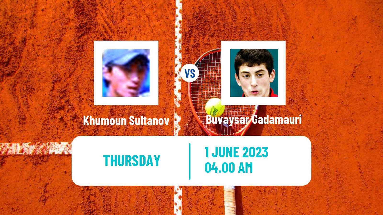 Tennis ITF M25 Jablonec Nad Nisou Men Khumoun Sultanov - Buvaysar Gadamauri