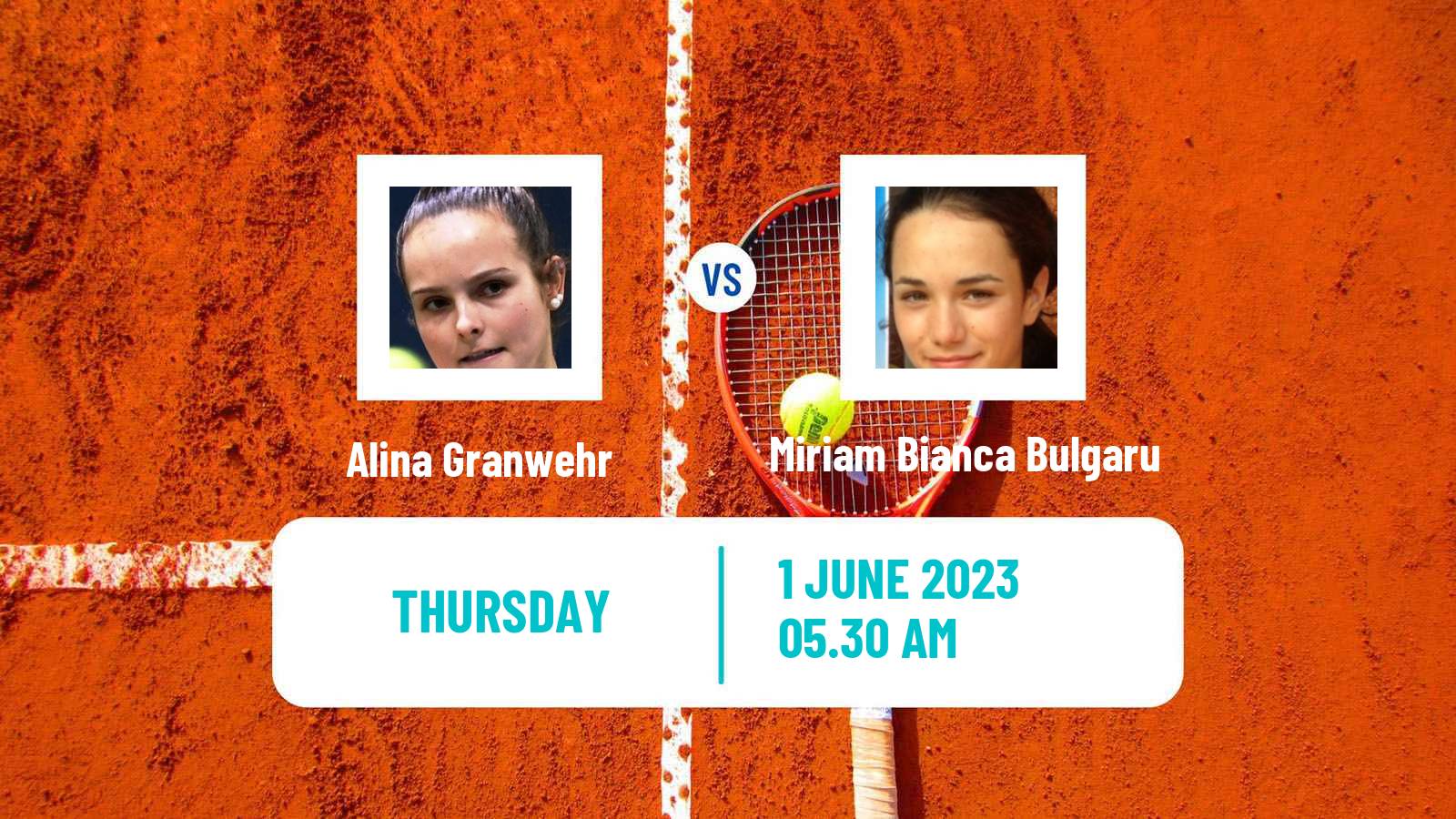 Tennis ITF W25 Annenheim Women Alina Granwehr - Miriam Bianca Bulgaru