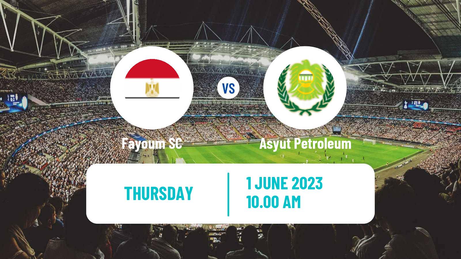 Soccer Egyptian Division 2 - Group A Fayoum - Asyut Petroleum