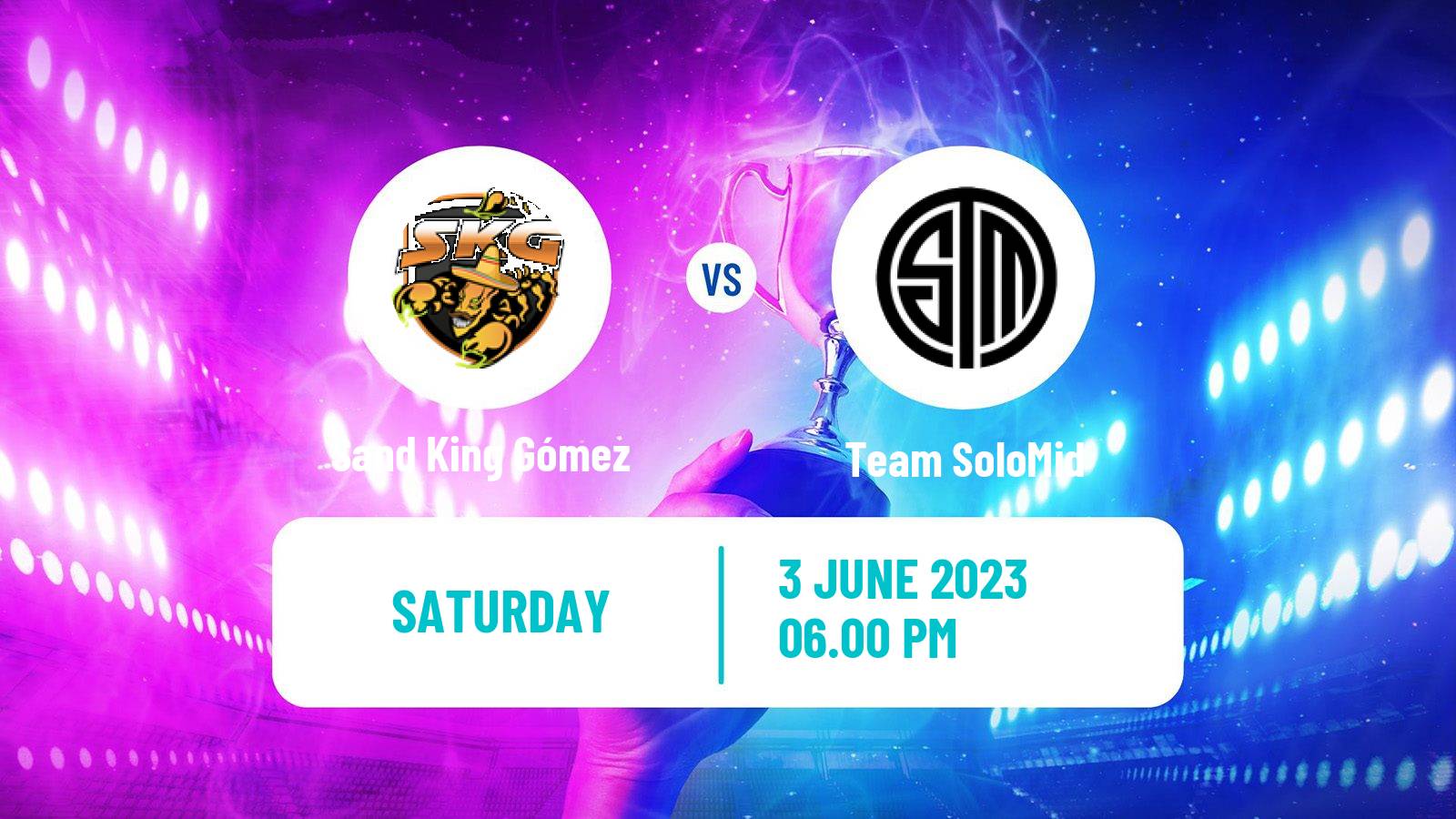 Esports Dota 2 Pro Circuit Season 3 Sand King Gómez - Team SoloMid