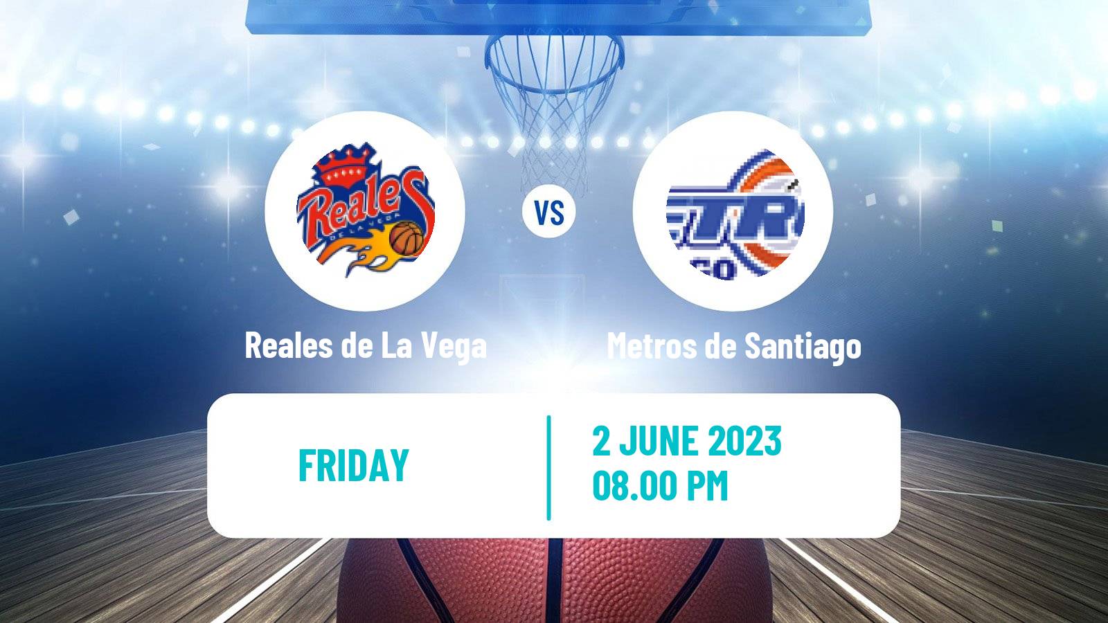 Basketball Dominican Republic LNB Basketball Reales de La Vega - Metros de Santiago