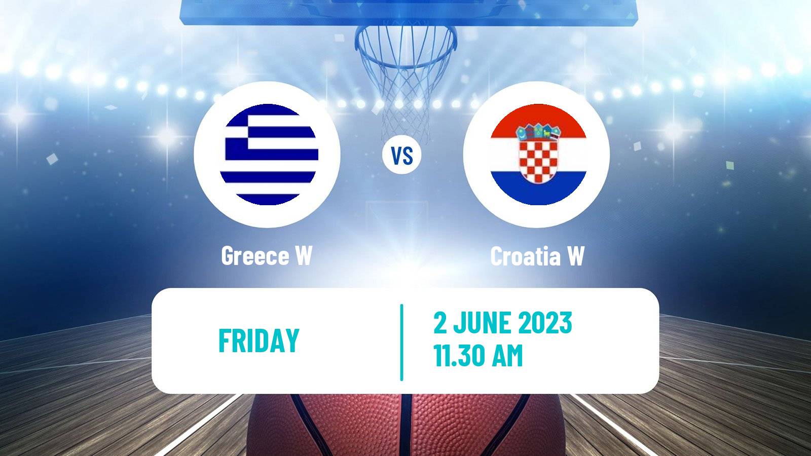 Basketball Friendly International Basketball Women Greece W - Croatia W