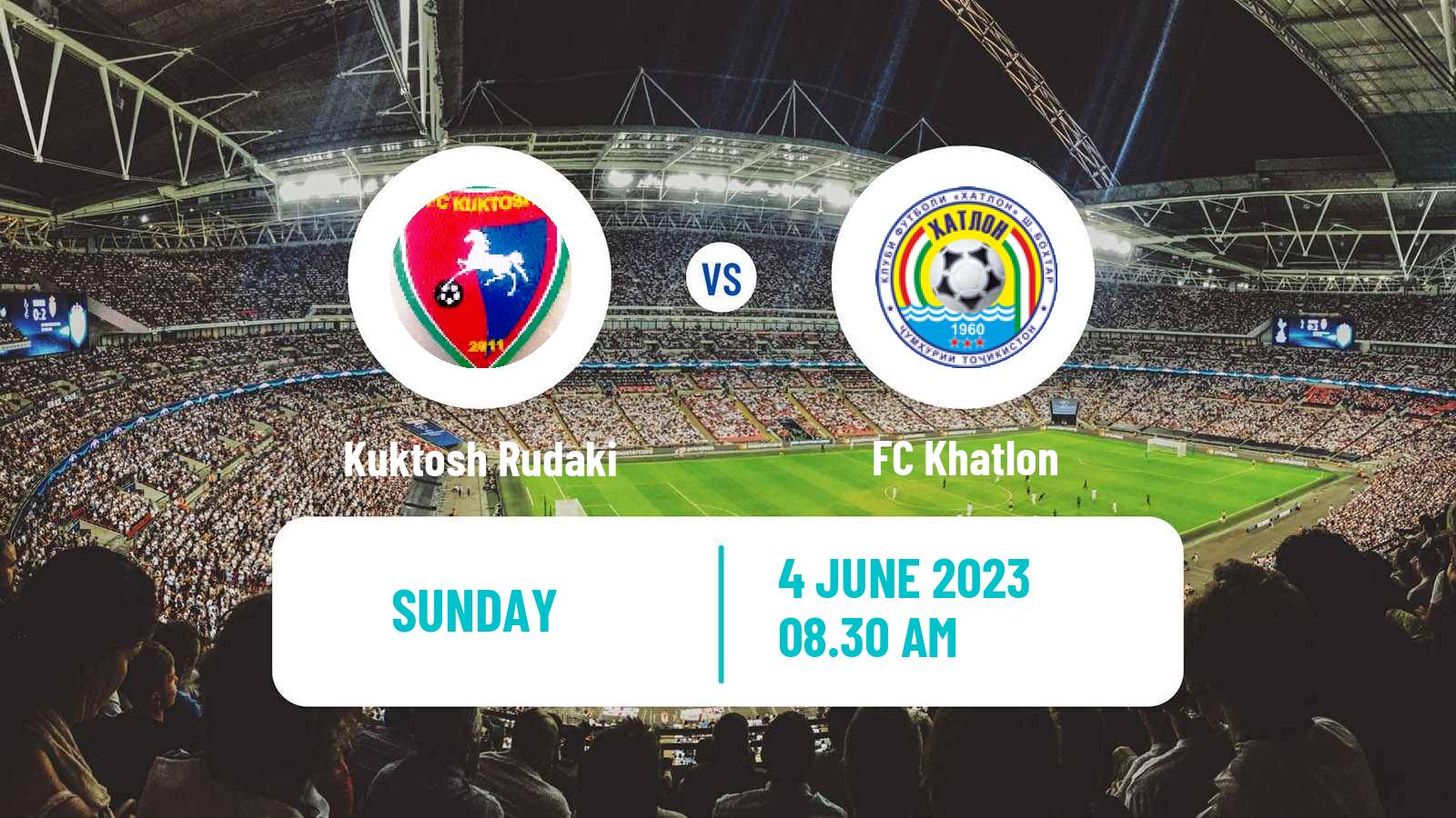 Soccer Tajik League Kuktosh Rudaki - Khatlon