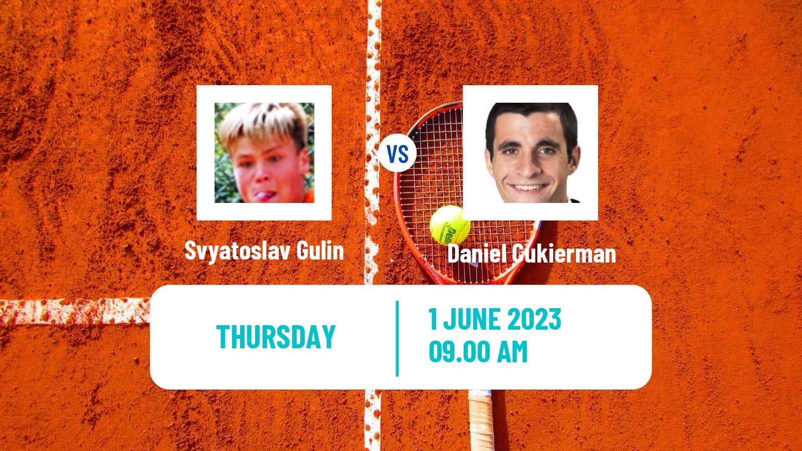 Tennis ITF M25 La Nucia Men Svyatoslav Gulin - Daniel Cukierman