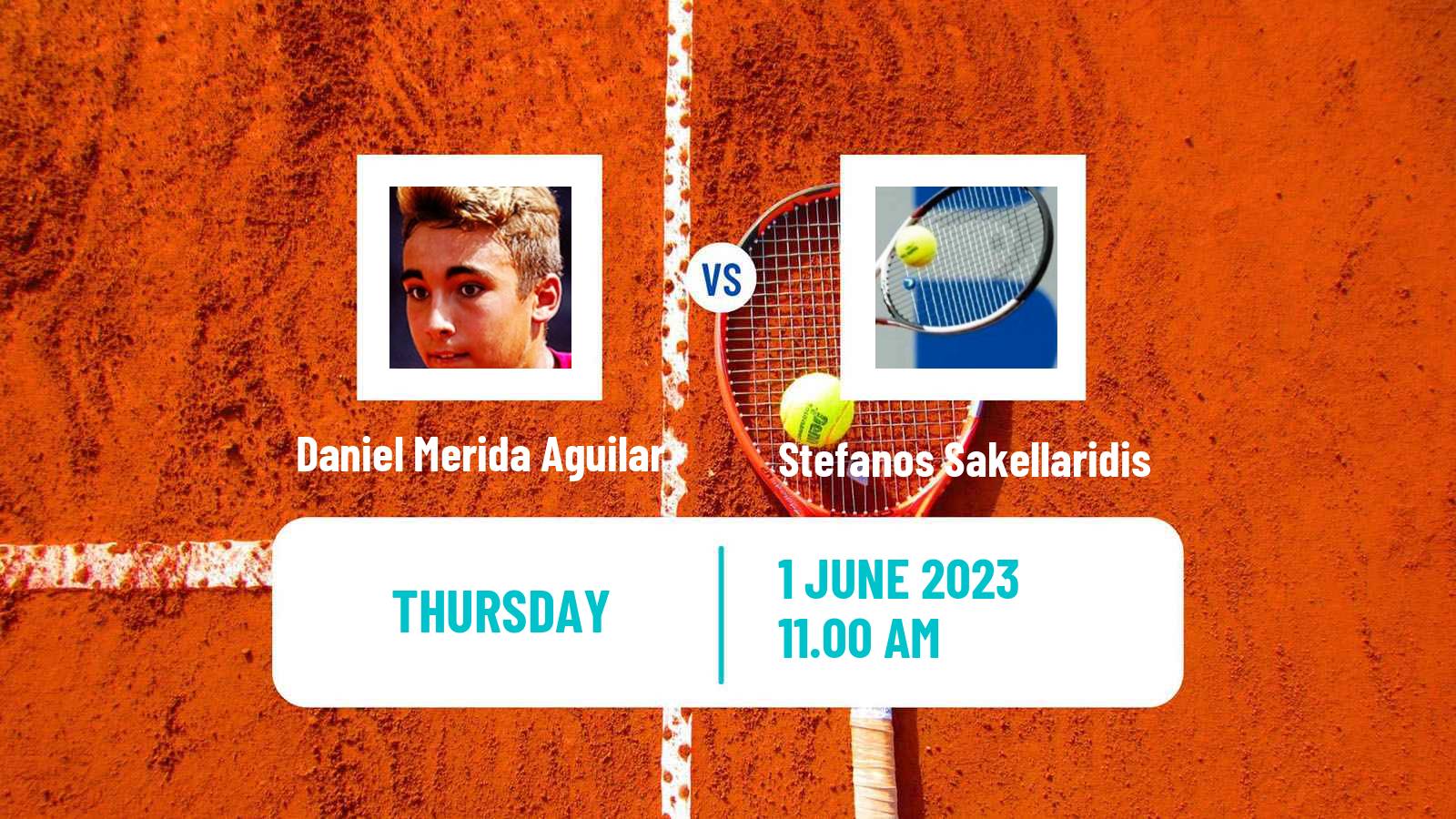 Tennis ITF M25 La Nucia Men Daniel Merida Aguilar - Stefanos Sakellaridis