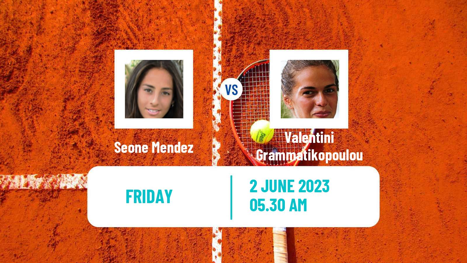 Tennis ITF W40 Otocec 2 Women Seone Mendez - Valentini Grammatikopoulou