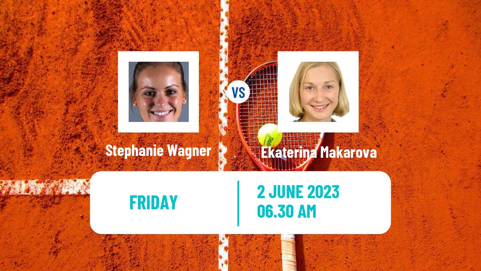 Tennis ITF W25 Troisdorf Women Stephanie Wagner - Ekaterina Makarova