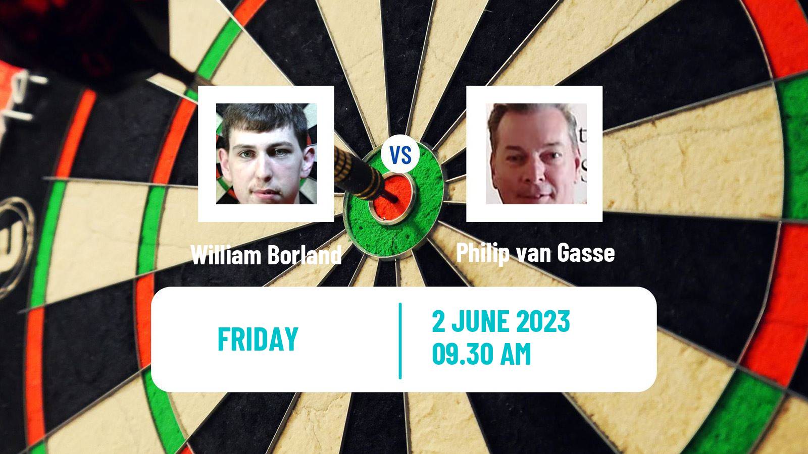 Darts Modus Super Series William Borland - Philip van Gasse