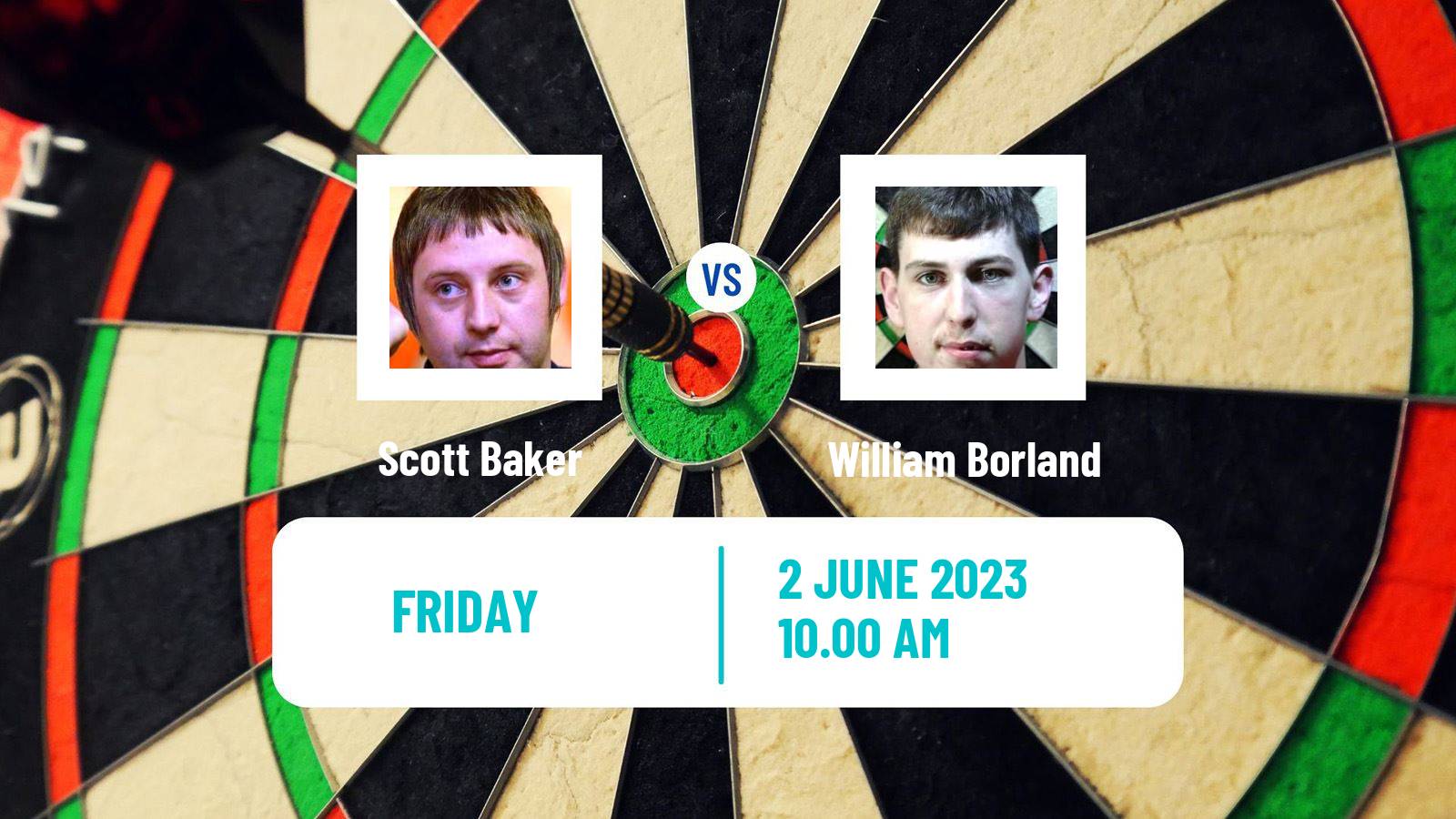 Darts Modus Super Series Scott Baker - William Borland