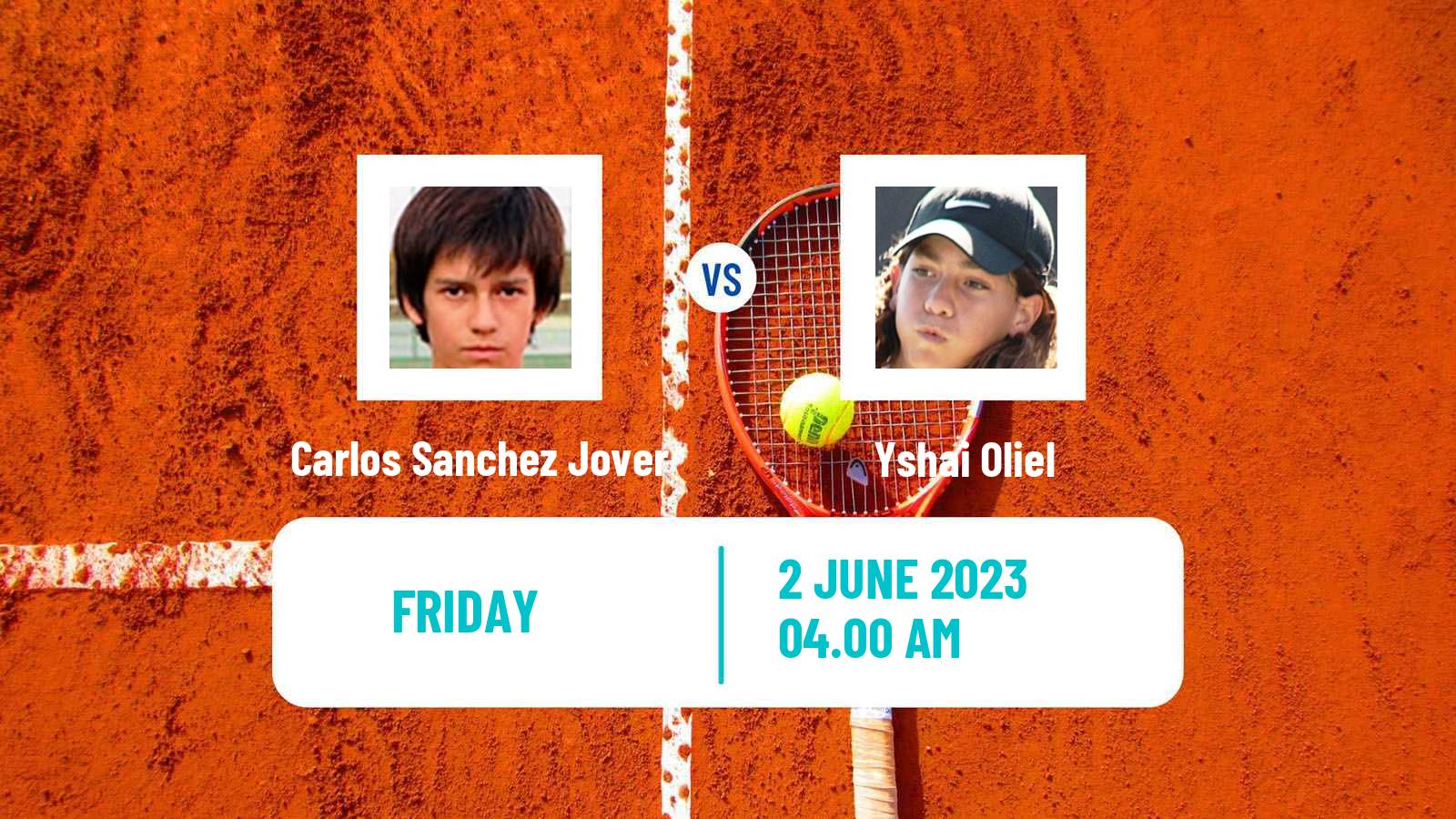 Tennis ITF M25 La Nucia Men Carlos Sanchez Jover - Yshai Oliel