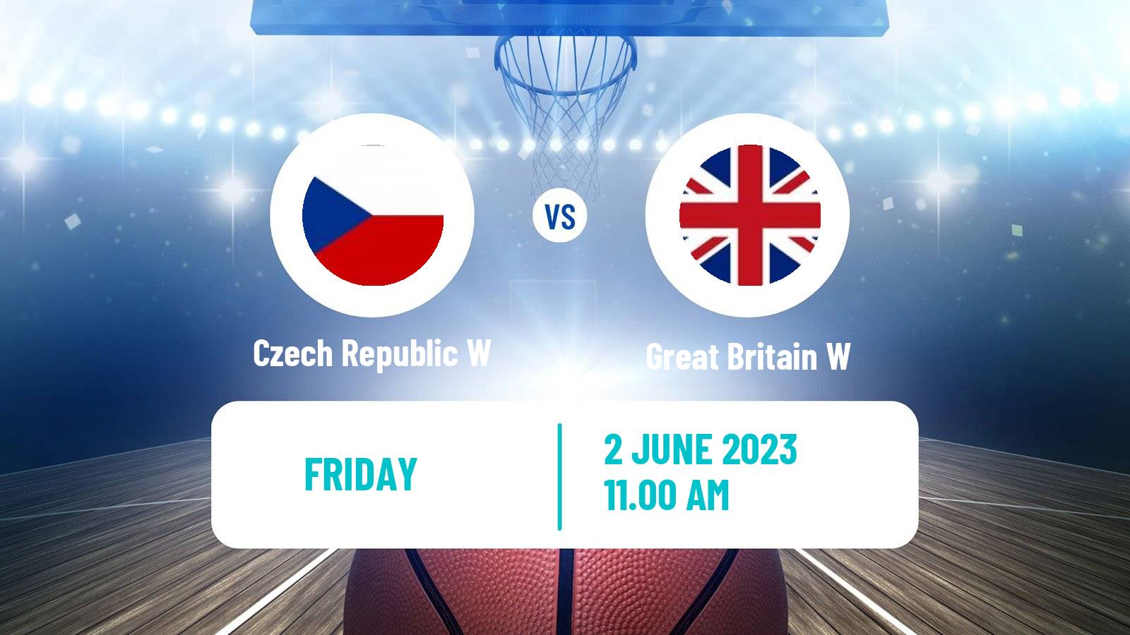Basketball Friendly International Basketball Women Czech Republic W - Great Britain W