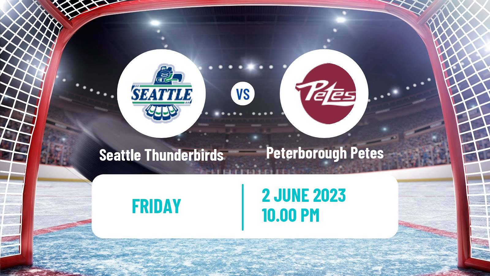Hockey Memorial Cup Seattle Thunderbirds - Peterborough Petes