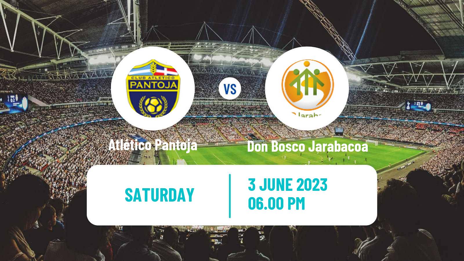 Soccer Dominican Republic LDF Atlético Pantoja - Don Bosco Jarabacoa
