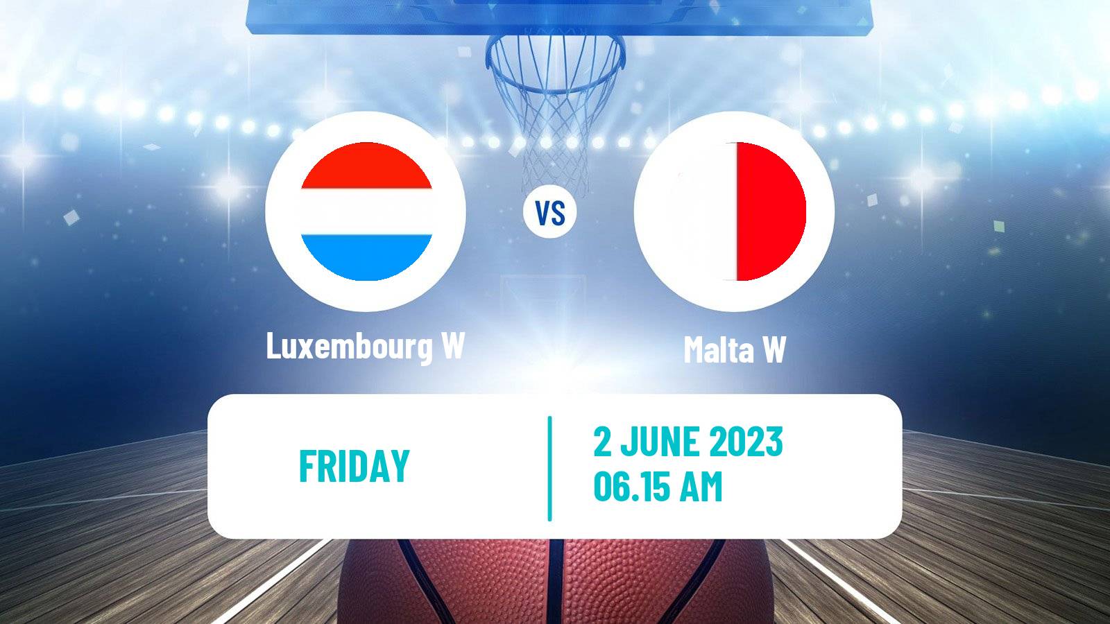 Basketball Games of the Small States of Europe Basketball Women Luxembourg W - Malta W