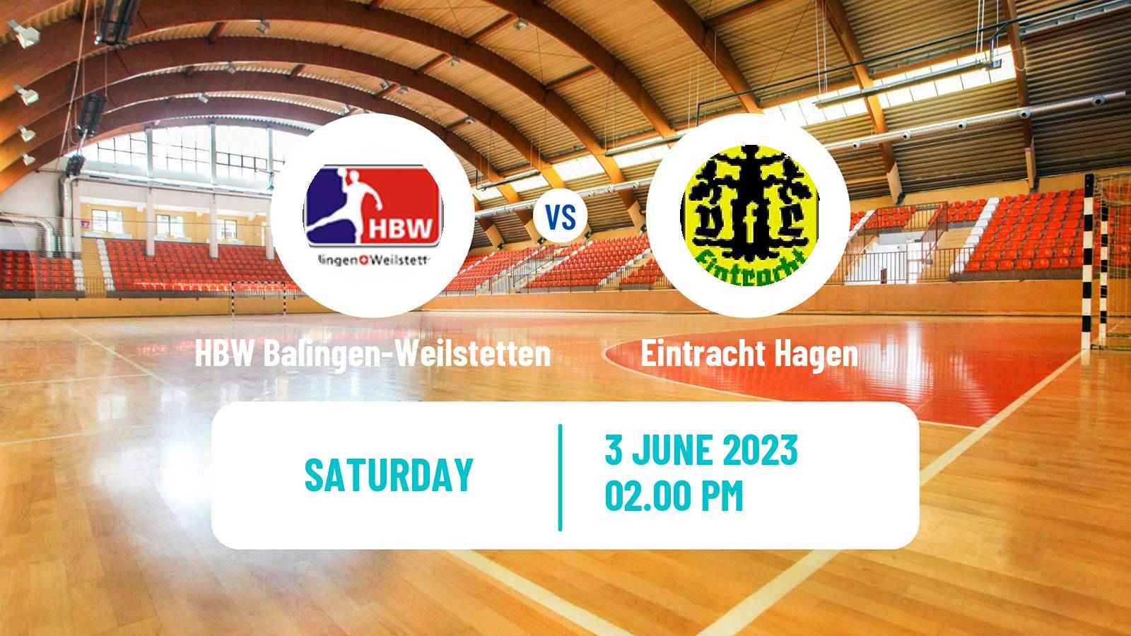 Handball German 2 Bundesliga Handball HBW Balingen-Weilstetten - Eintracht Hagen