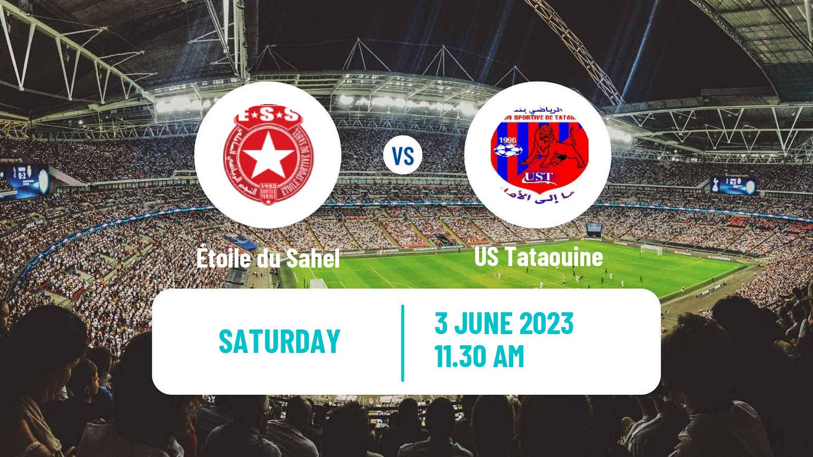 Soccer Tunisian Ligue Professionnelle 1 Étoile du Sahel - Tataouine
