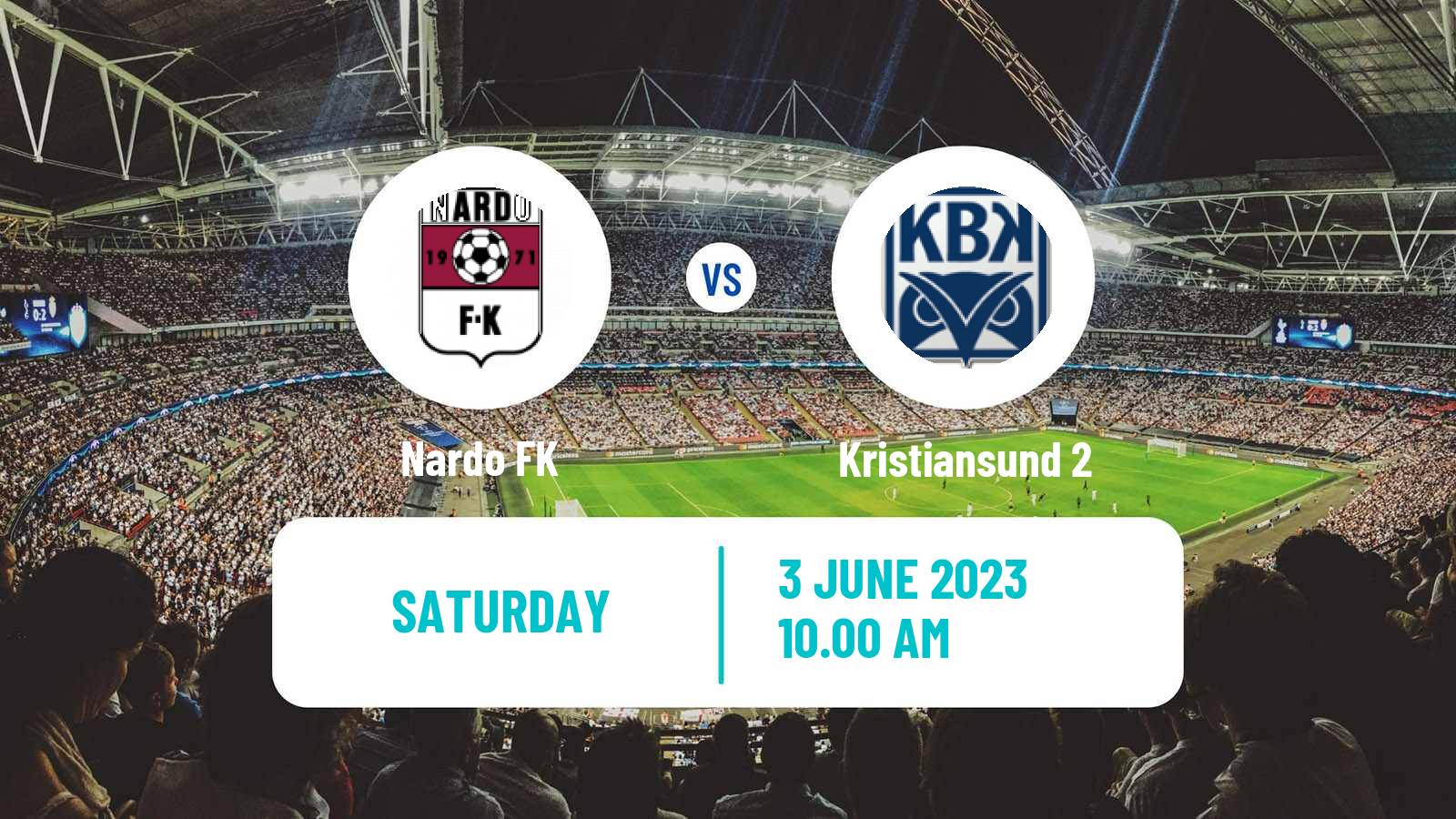 Soccer Norwegian Division 3 - Group 5 Nardo - Kristiansund 2