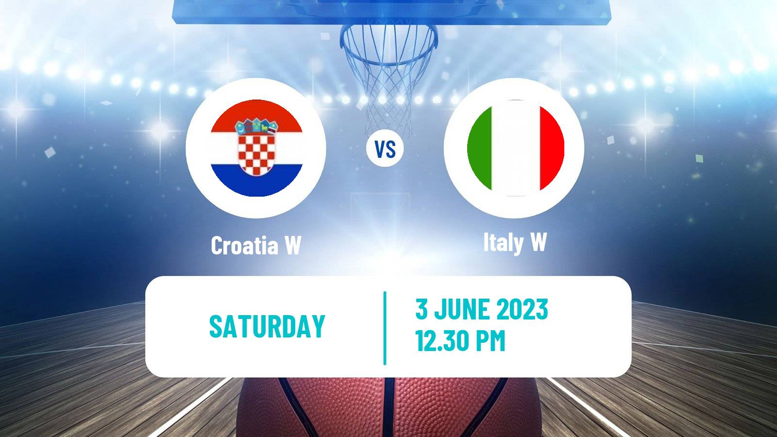 Basketball Friendly International Basketball Women Croatia W - Italy W