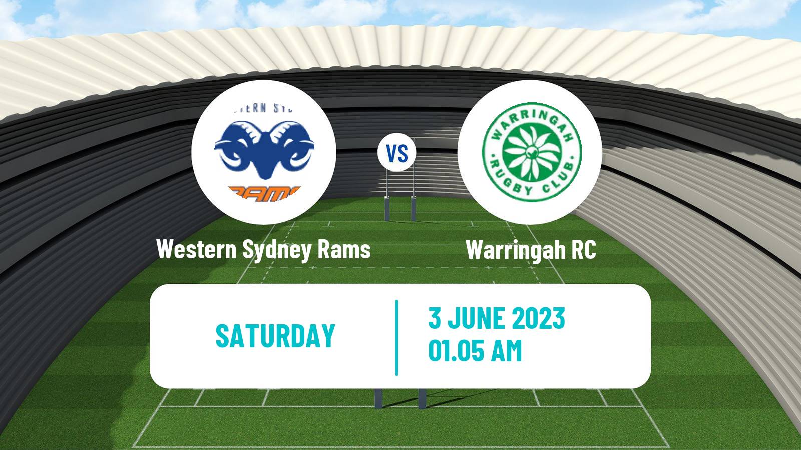 Rugby union Australian Shute Shield Western Sydney Rams - Warringah