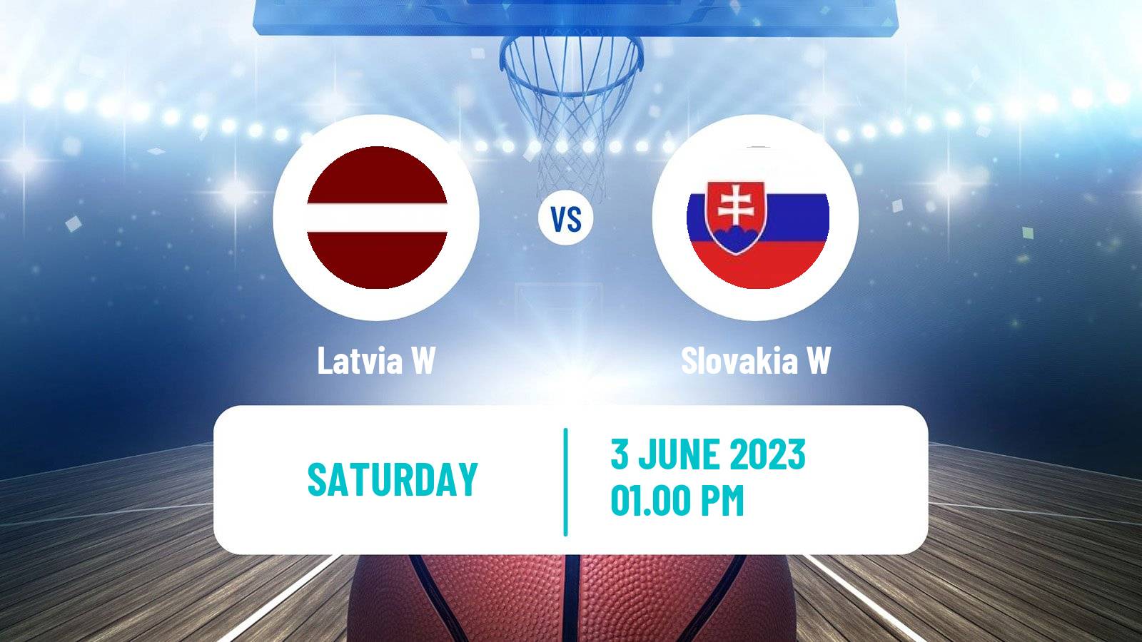 Basketball Friendly International Basketball Women Latvia W - Slovakia W