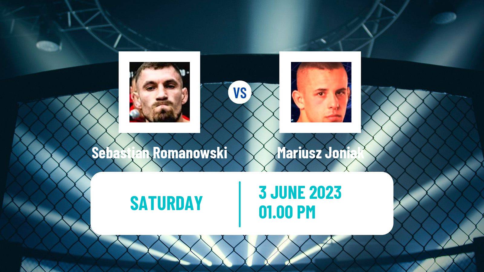 MMA Catchweight Ksw Men Sebastian Romanowski - Mariusz Joniak