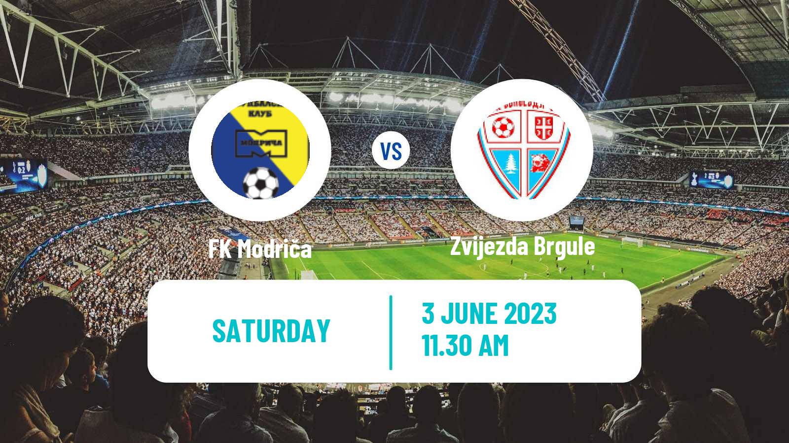 Soccer Bosnian Prva Liga RS Modriča - Zvijezda Brgule