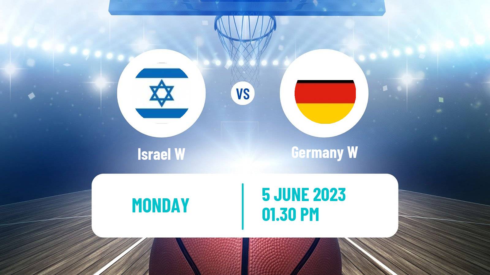 Basketball Friendly International Basketball Women Israel W - Germany W