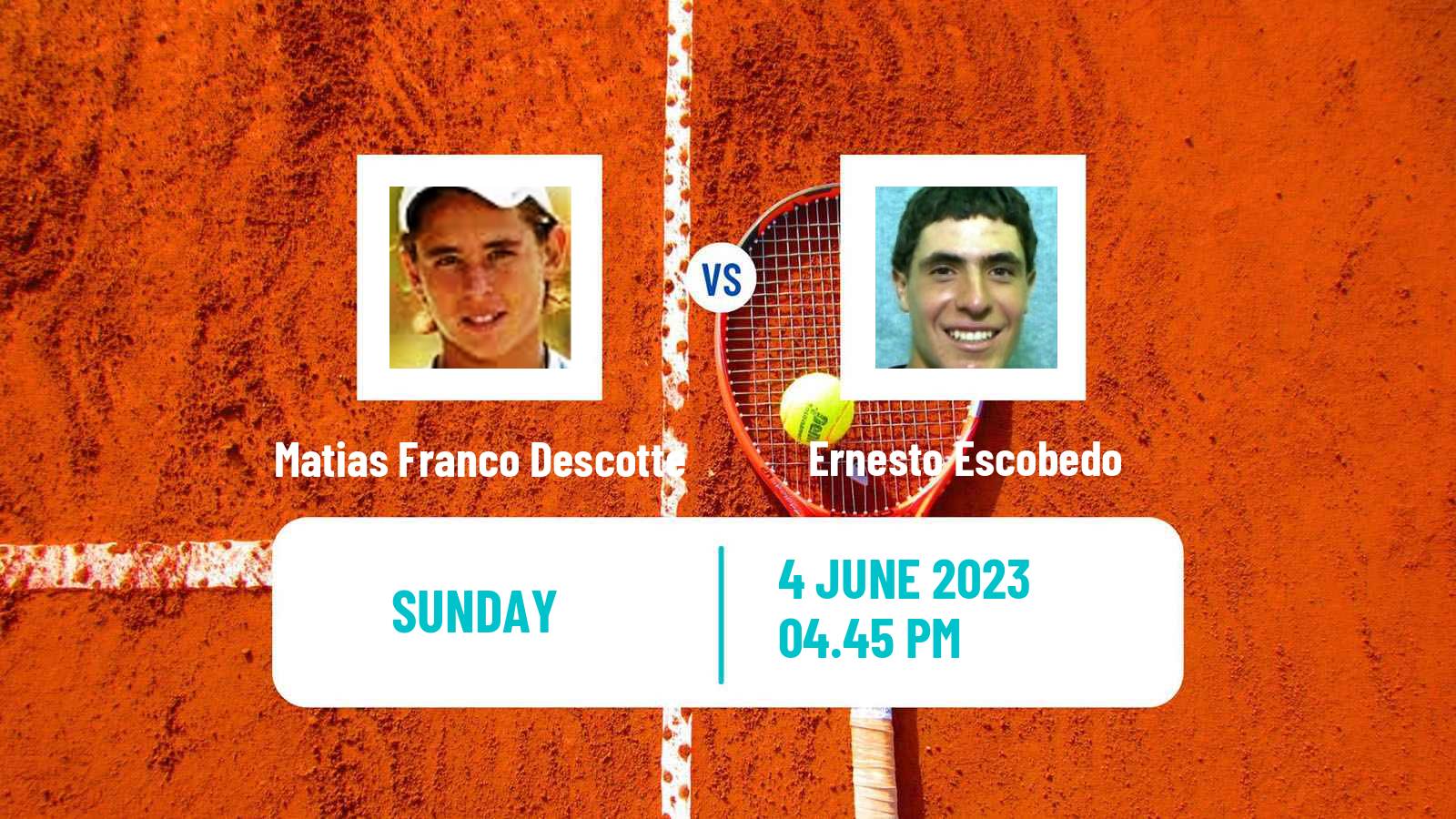 Tennis Tyler Challenger Men Matias Franco Descotte - Ernesto Escobedo