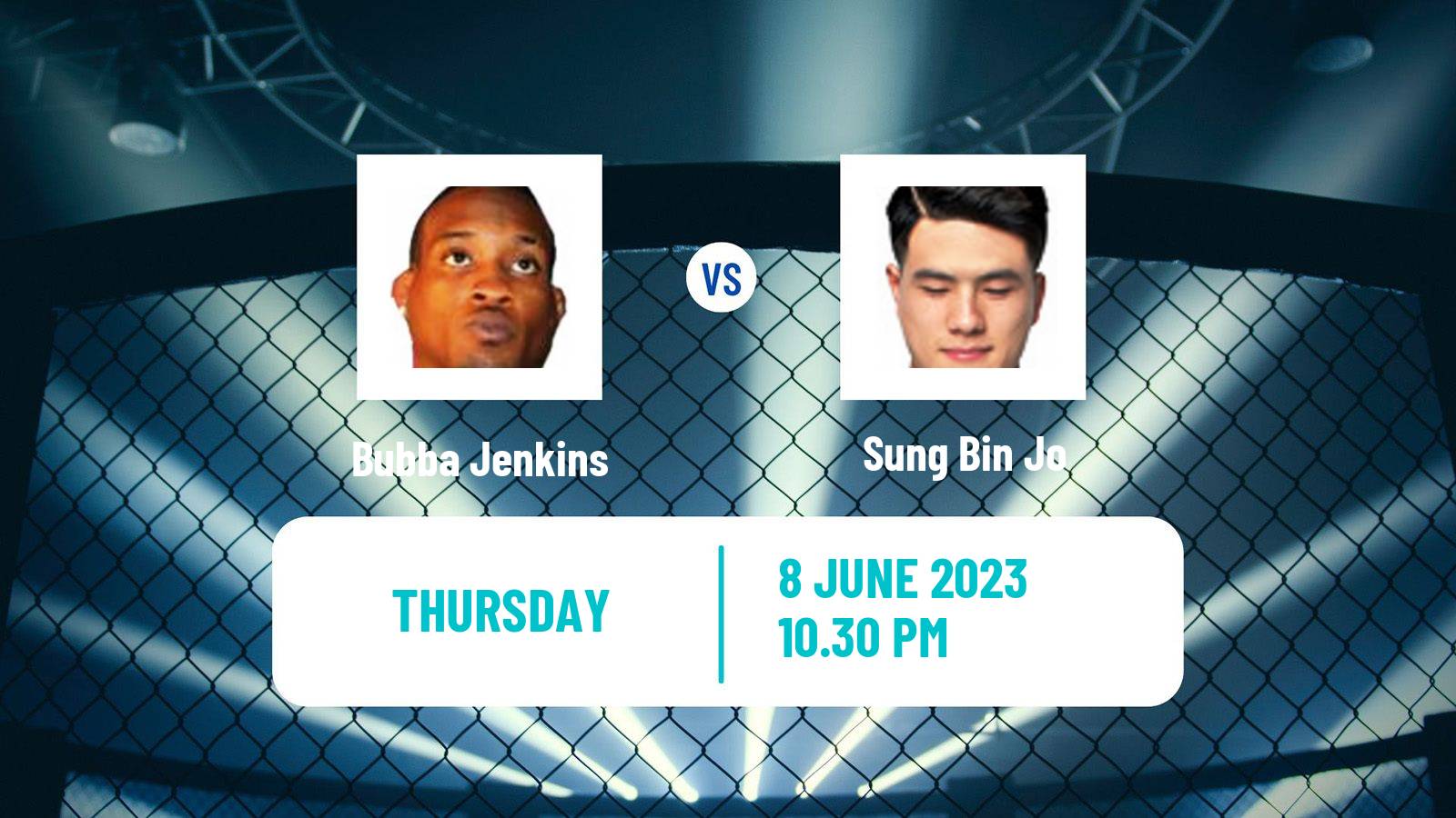 MMA Featherweight Pfl Men Bubba Jenkins - Sung Bin Jo