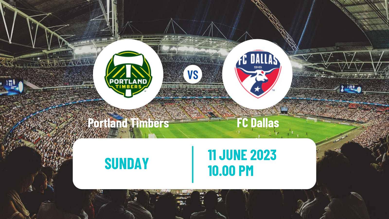 Soccer MLS Portland Timbers - FC Dallas