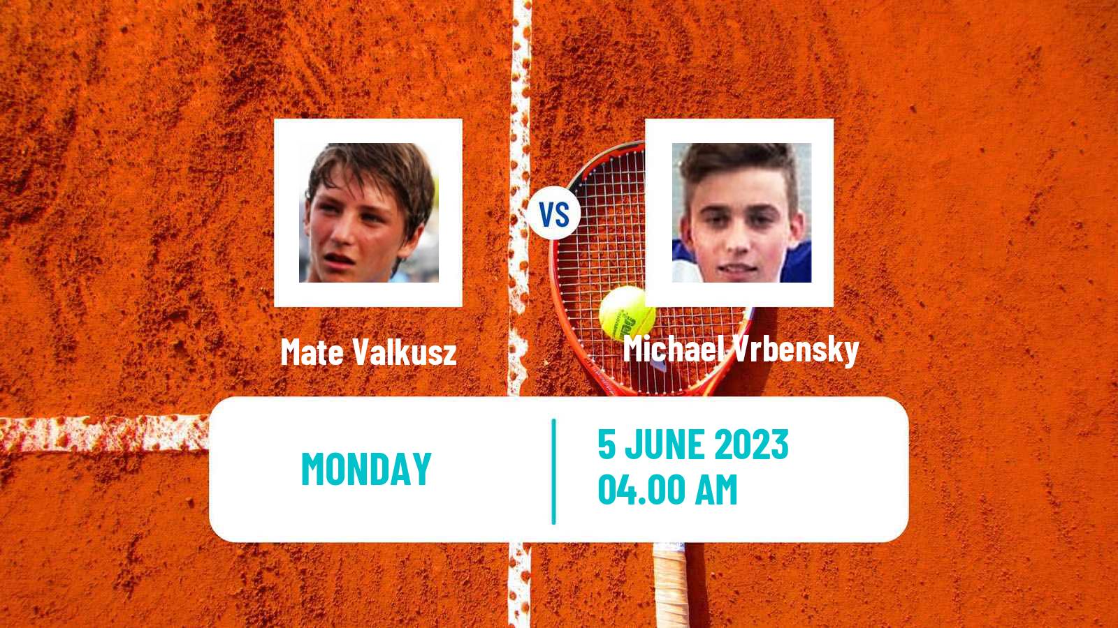 Tennis Prostejov Challenger Men Mate Valkusz - Michael Vrbensky