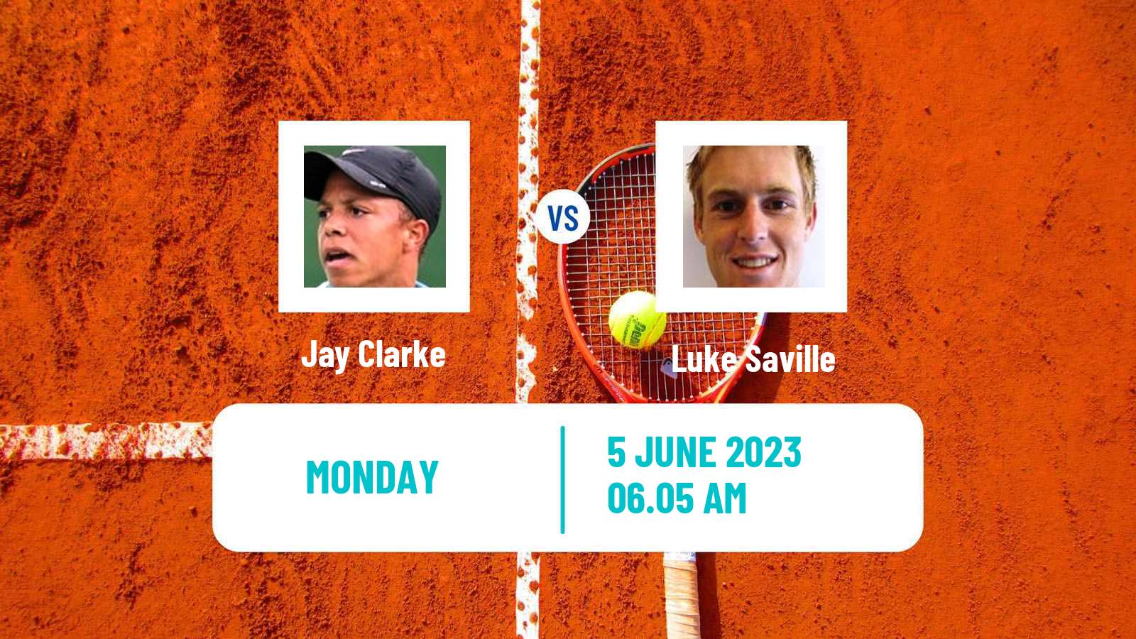 Tennis Surbiton Challenger Men Jay Clarke - Luke Saville