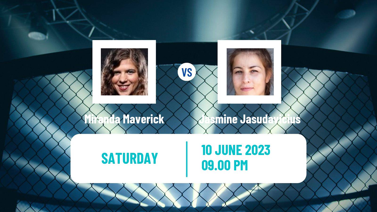MMA Flyweight Women UFC Miranda Maverick - Jasmine Jasudavicius