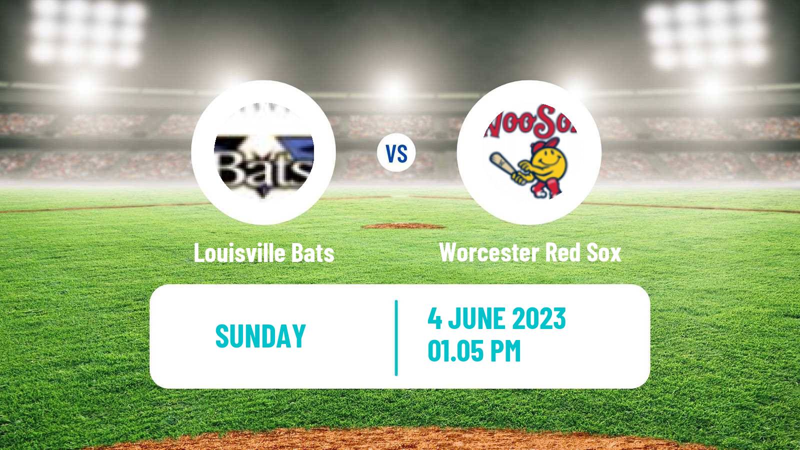 Baseball IL Louisville Bats - Worcester Red Sox