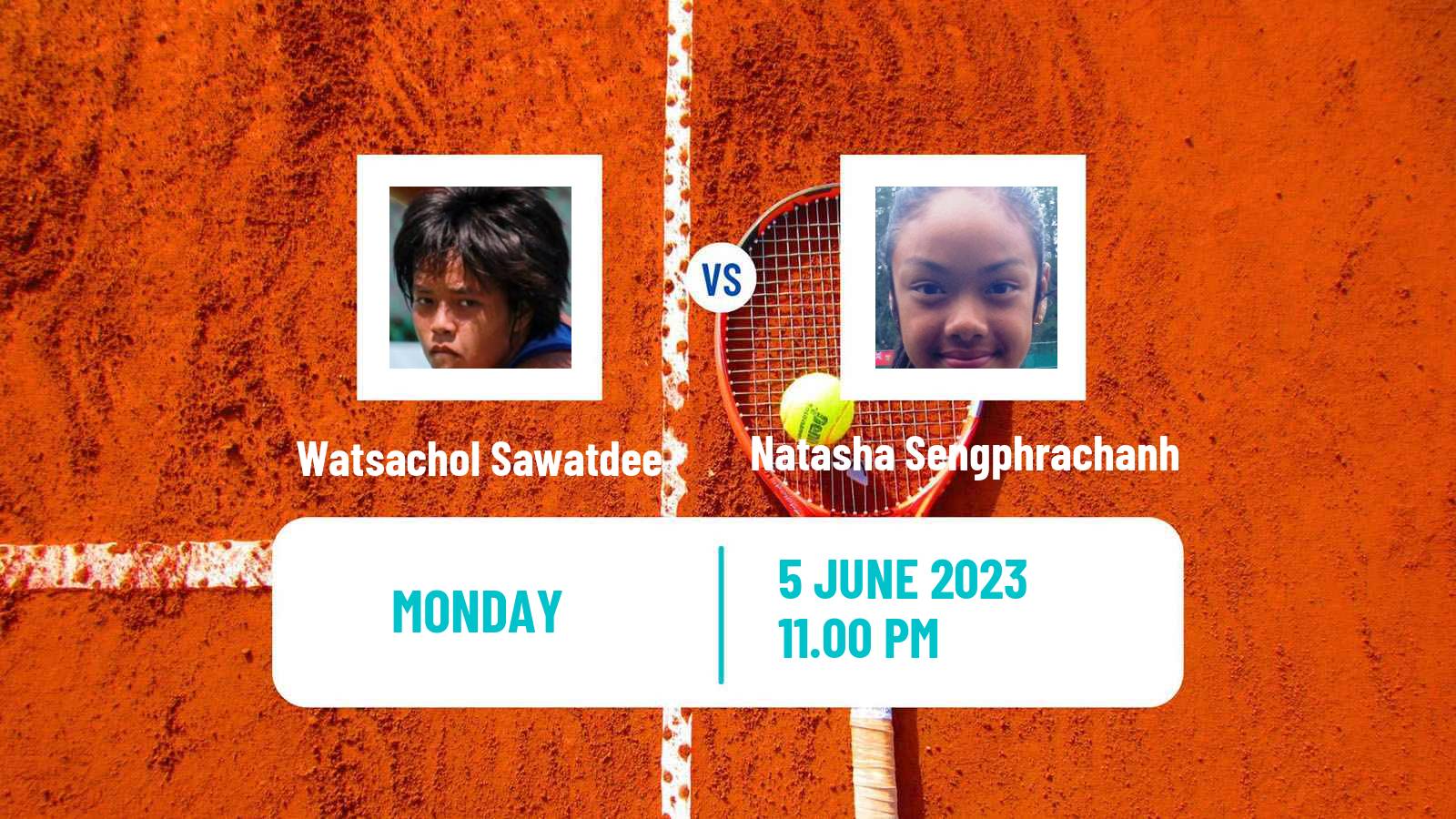 Tennis ITF W15 Nakhon Si Thammarat Women Watsachol Sawatdee - Natasha Sengphrachanh