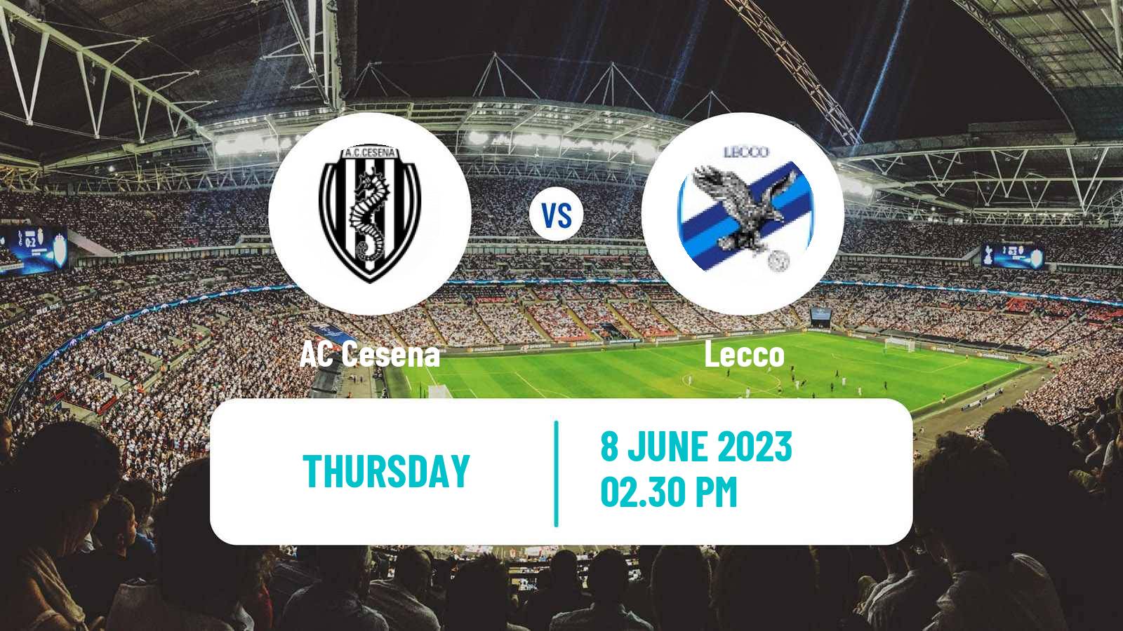Soccer Italian Serie C Group A Cesena - Lecco