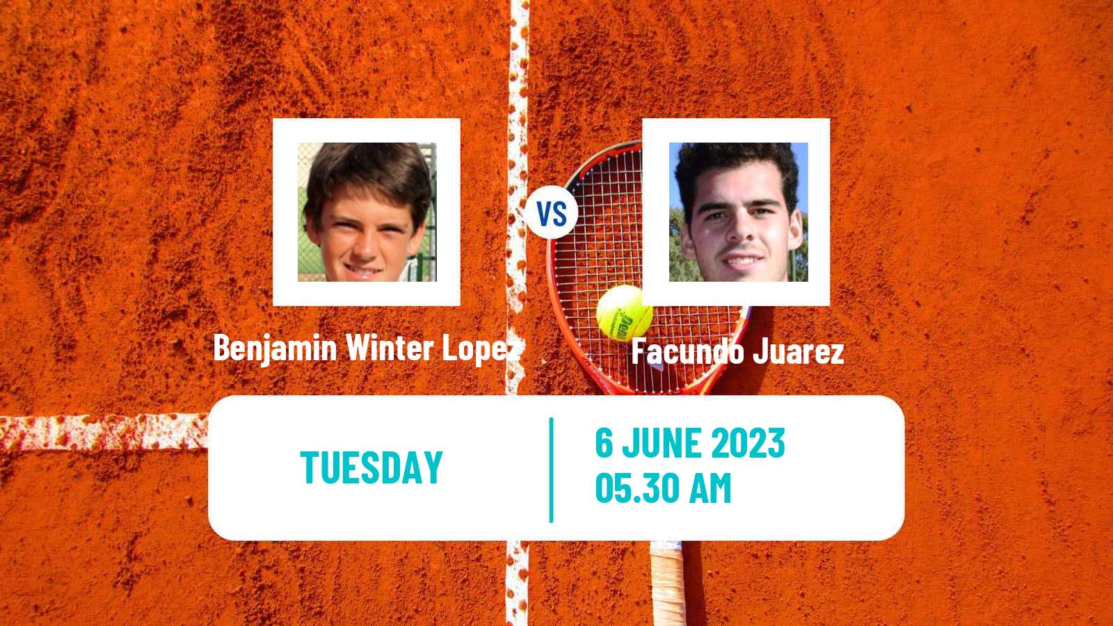 Tennis ITF M25 Cordoba Men Benjamin Winter Lopez - Facundo Juarez