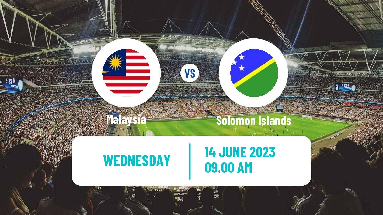 Soccer Friendly Malaysia - Solomon Islands