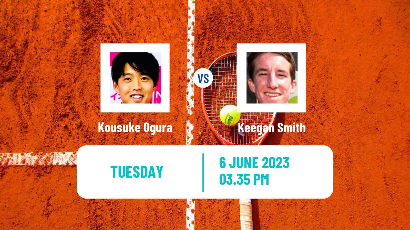 Tennis ITF M15 San Diego Men Kousuke Ogura - Keegan Smith