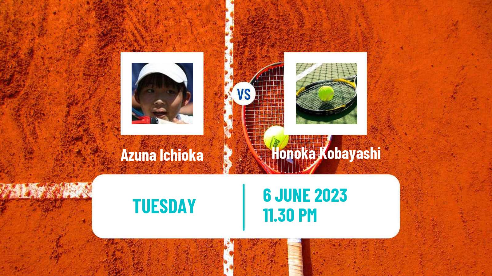 Tennis ITF W15 Kashiwa Women Azuna Ichioka - Honoka Kobayashi