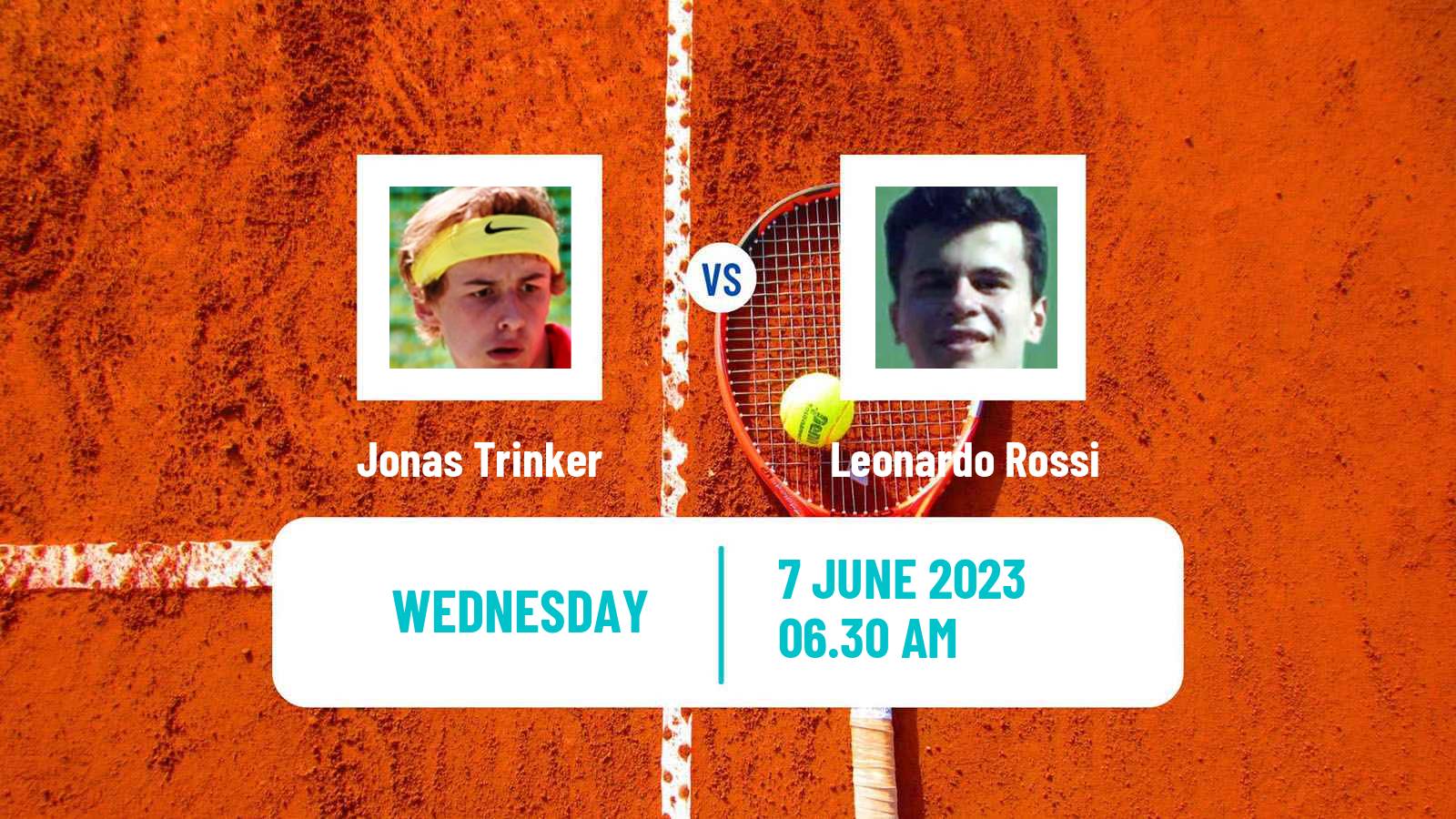 Tennis ITF M15 Vaasa Men Jonas Trinker - Leonardo Rossi