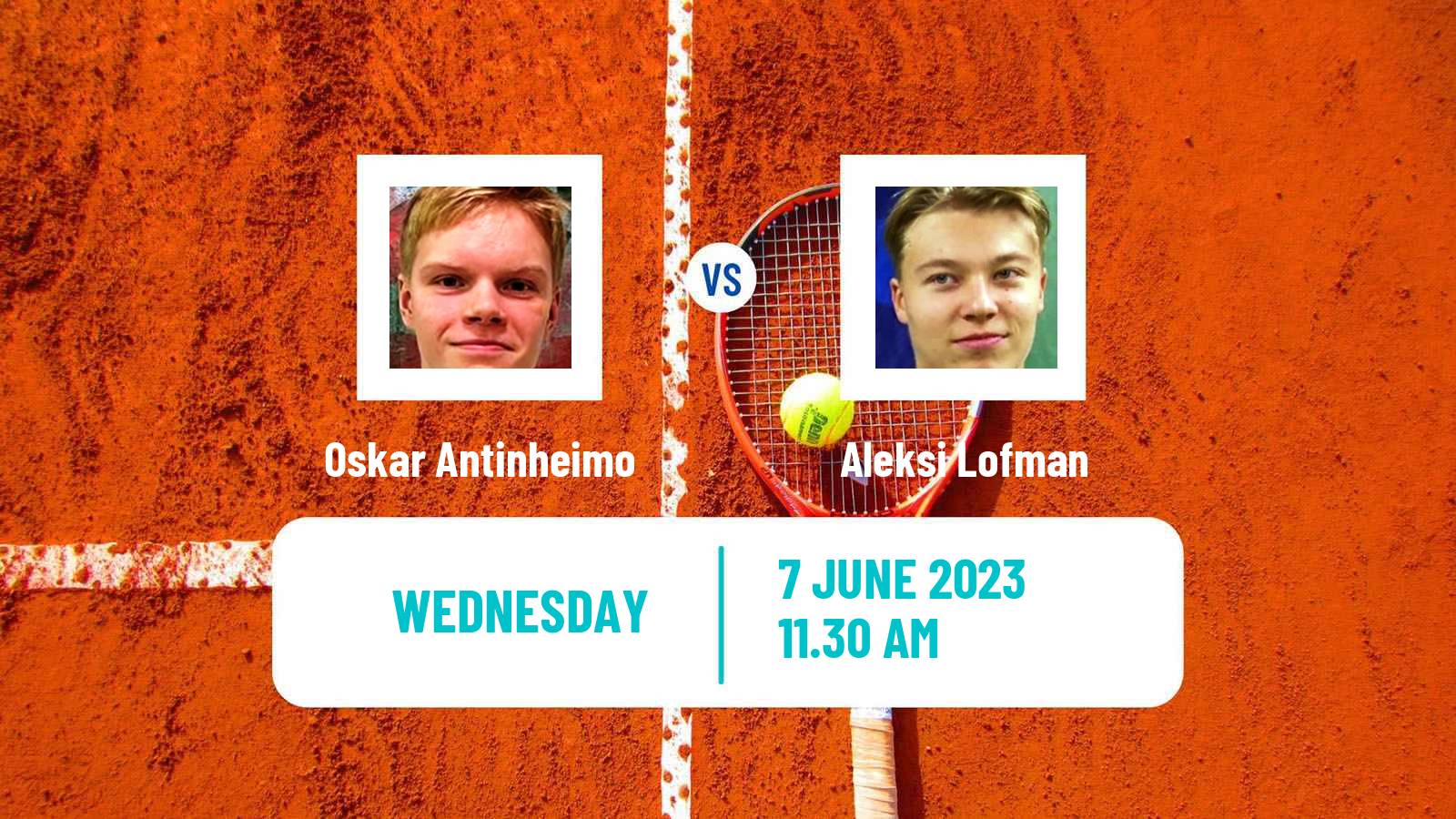 Tennis ITF M15 Vaasa Men Oskar Antinheimo - Aleksi Lofman