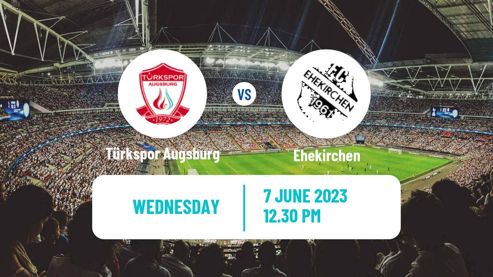 Soccer German Oberliga Bayern Nord Türkspor Augsburg - Ehekirchen