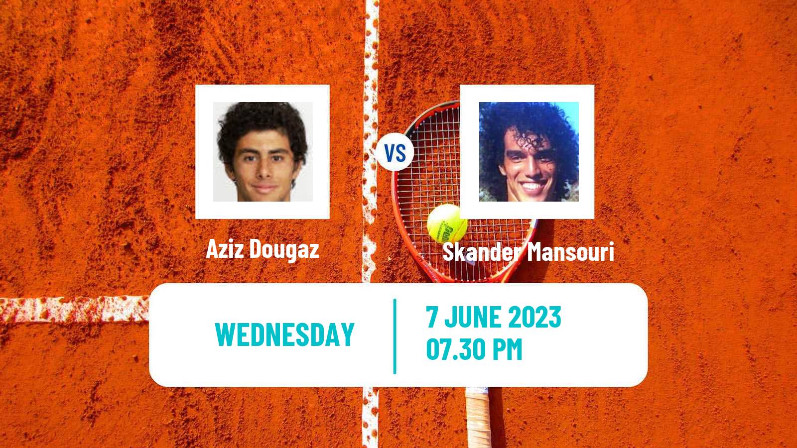Tennis Tyler Challenger Men Aziz Dougaz - Skander Mansouri