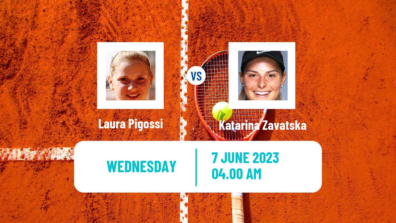 Tennis Makarska Challenger Women Laura Pigossi - Katarina Zavatska